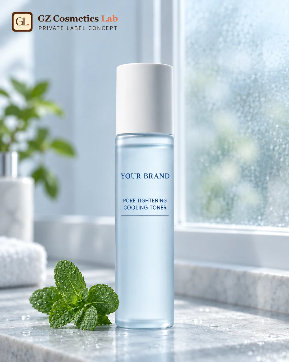 Pore Tightening Cooling Toner - OEM/ODM cosmetics manufacturing Guangzhou