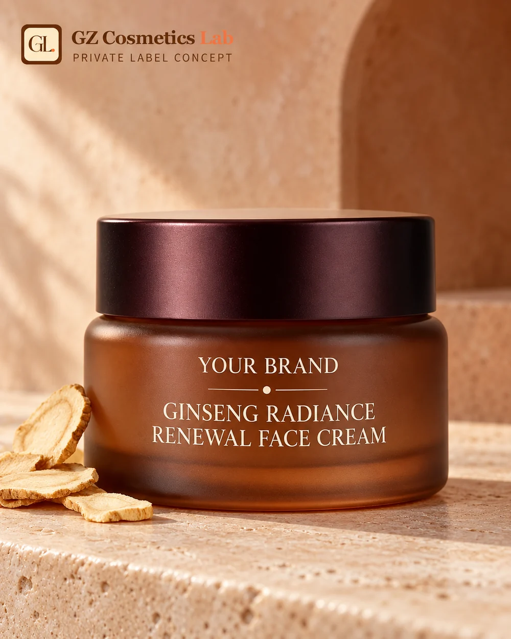 Ginseng Radiance Renewal Face Cream - OEM/ODM cosmetics manufacturing Guangzhou