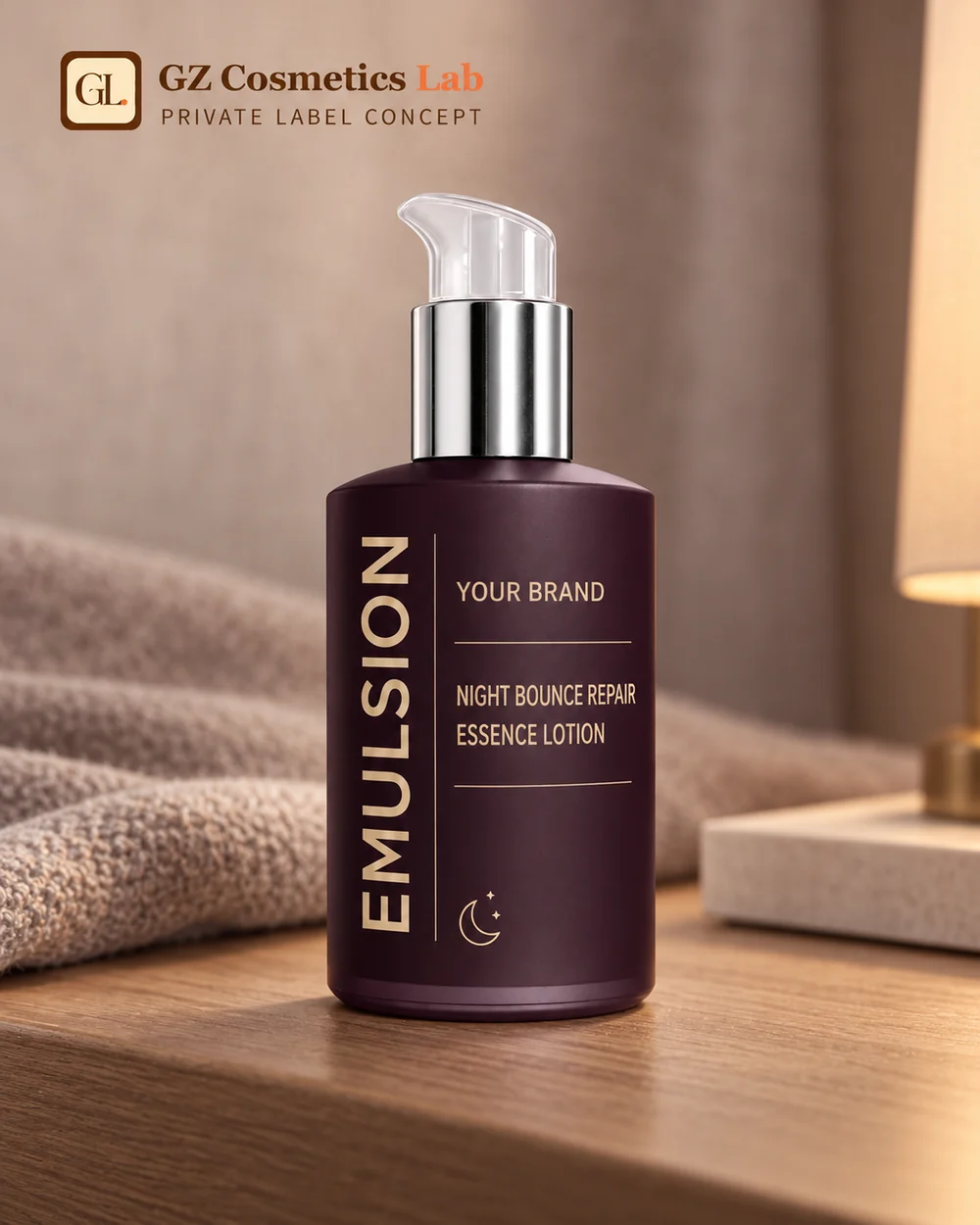 Night Bounce Repair Essence Lotion - OEM/ODM cosmetics manufacturing Guangzhou