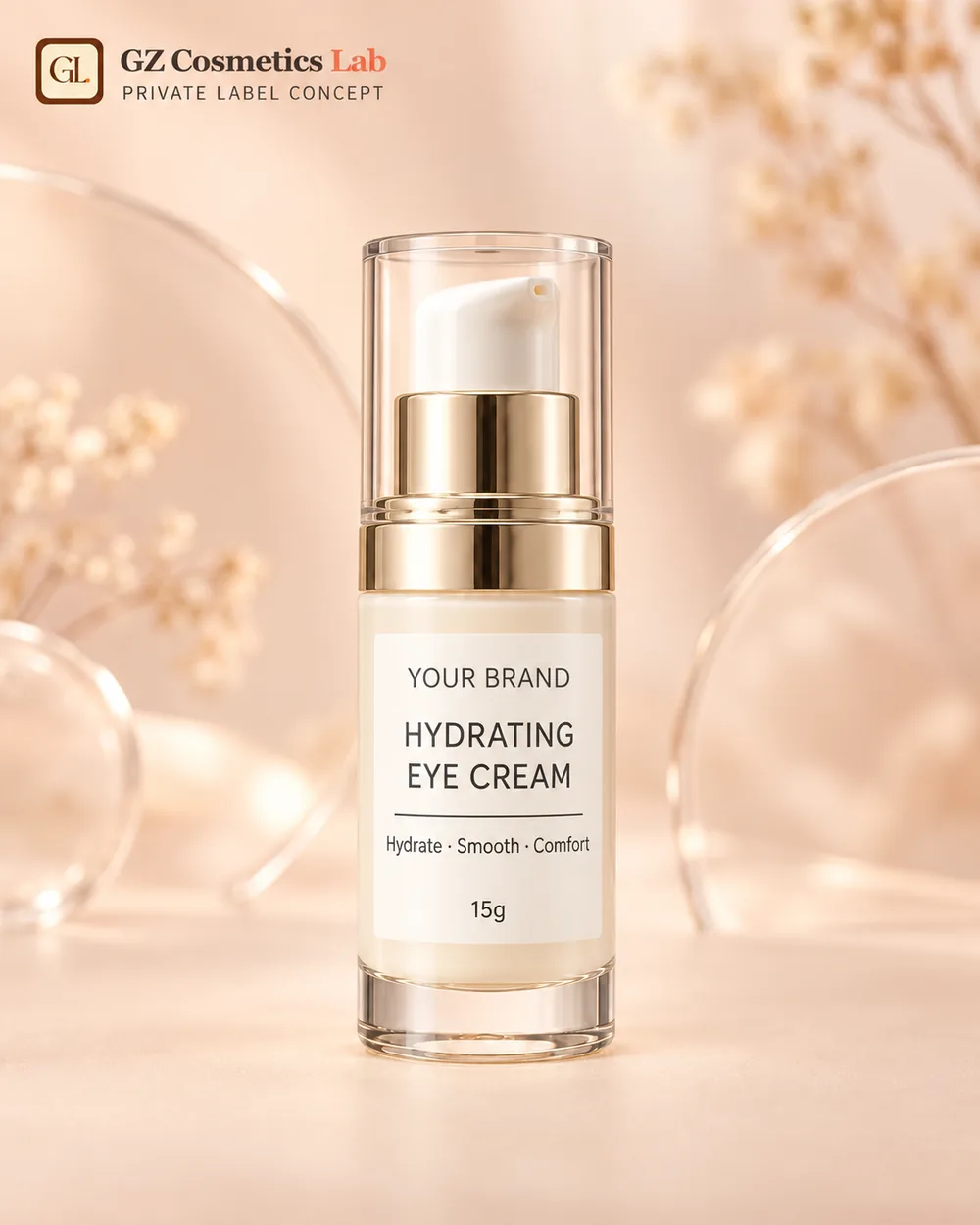 Custom Eye Cream - OEM/ODM cosmetics manufacturing Guangzhou