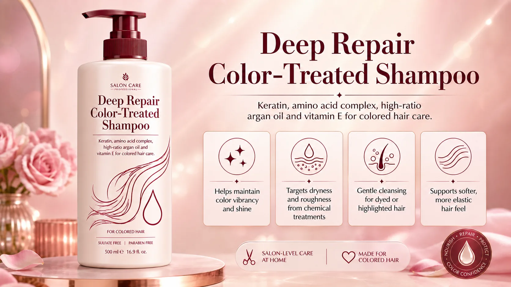 Deep Repair Color-Treated Shampoo