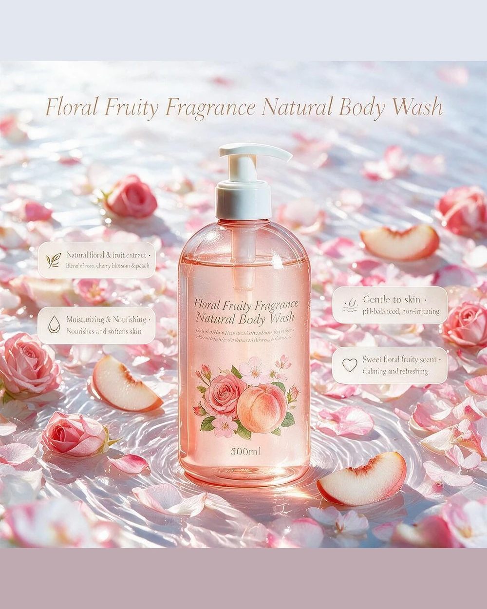 Floral Fruity Fragrance Body Wash