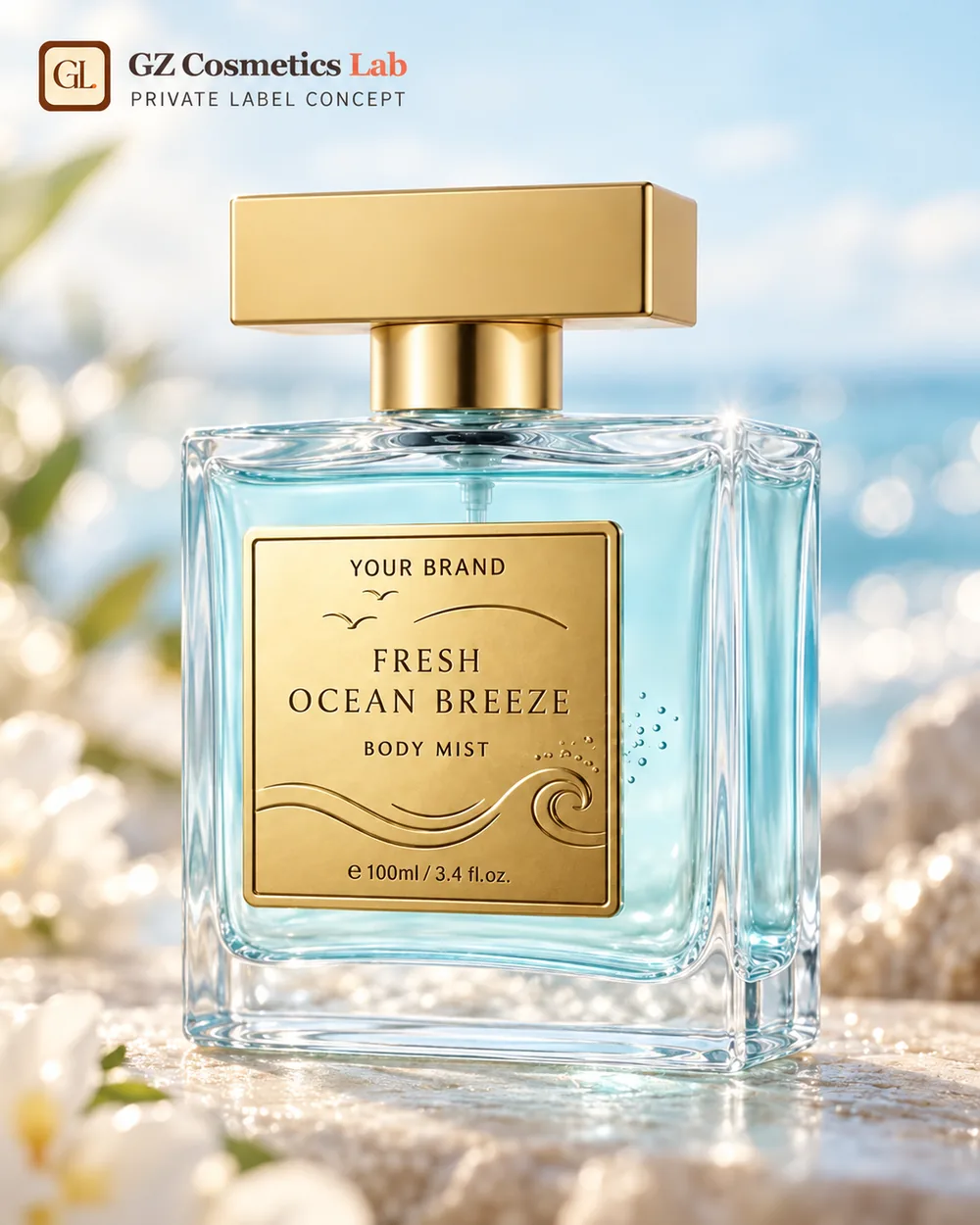 Fresh Ocean Breeze Body Mist