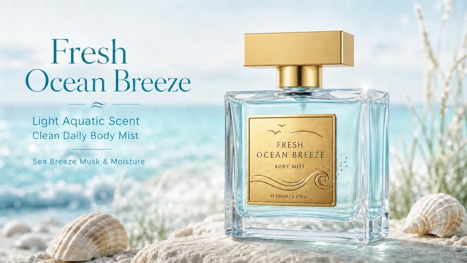 Fresh Ocean Breeze Body Mist