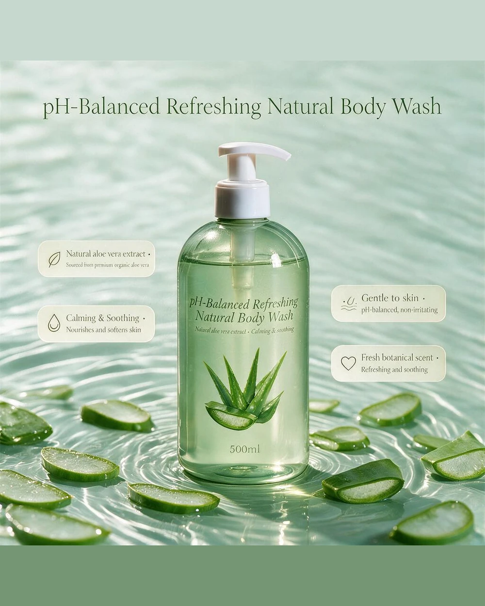 pH-Balanced Refreshing Body Wash