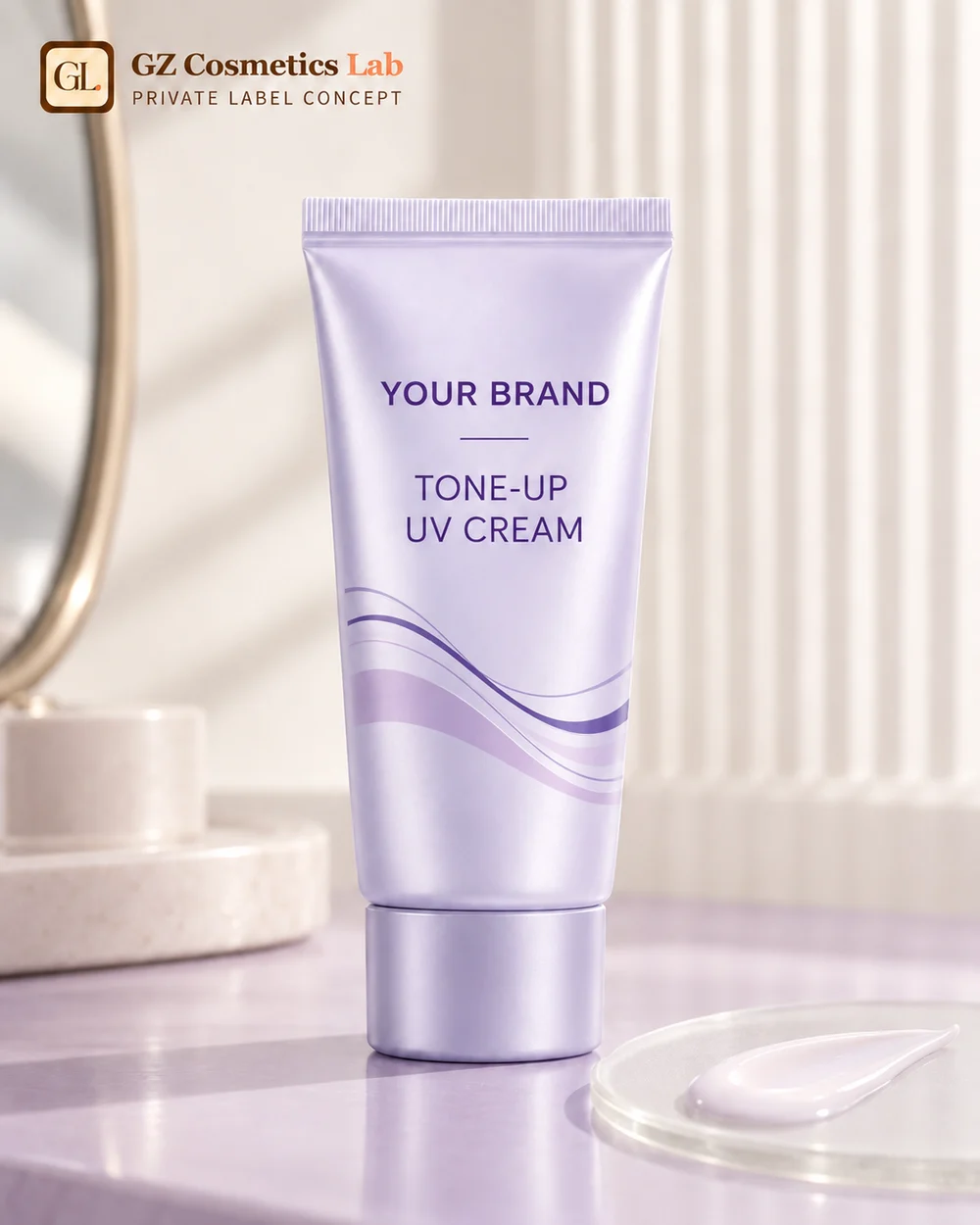 Tone-up UV Cream SPF50+ PA++++ - OEM/ODM cosmetics manufacturing Guangzhou